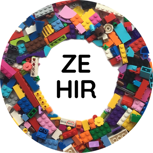 Badge- Pronoun Badge Ze/ Hir